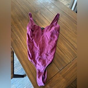 Lulu's Purple Bodysuit One Piece